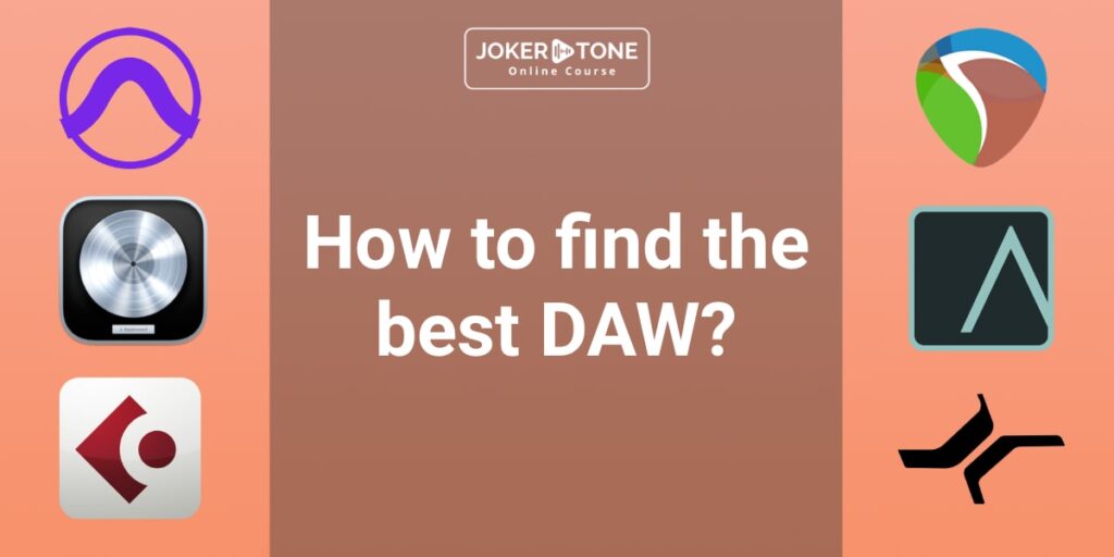 Joker Tone Course | how to find the best daw for home recording