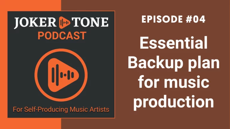 Essential Backup Plan for Music Production